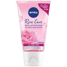 NIVEA  Rose Care Micellar Cleansing Face Wash with Organic Rose Water 150 ml
