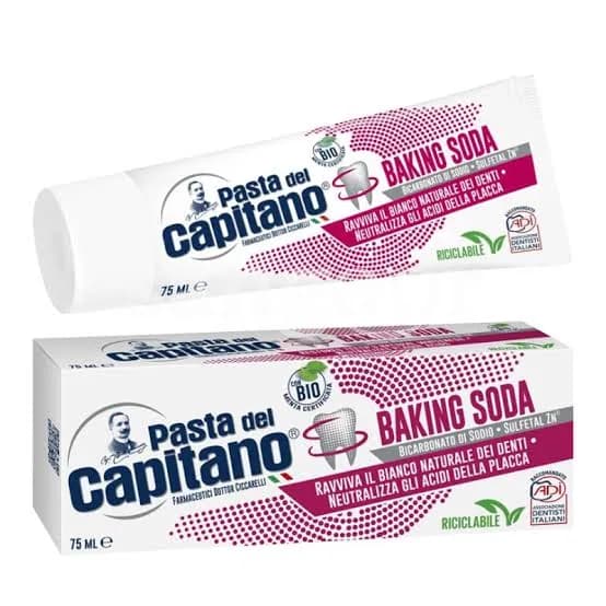 PASTA DEL CAPIATNO DENTIFRICE ADULTE BAKING SODA 75 ML