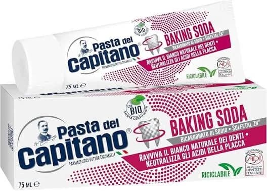 PASTA DEL CAPIATNO DENTIFRICE ADULTE BAKING SODA 100 ML