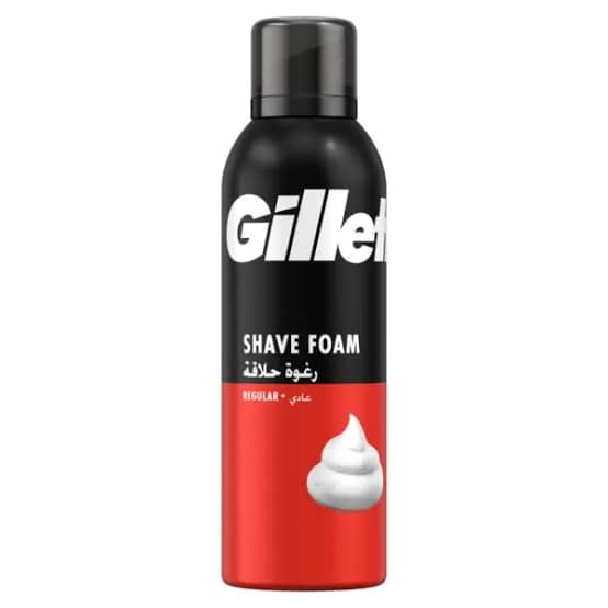 GILETTE MOUSSE A RASER  REGULAR 200ML