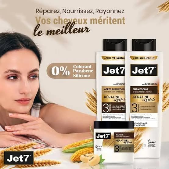 Jet 7 Après-shampooing à la Kératine Végétale 500 ml