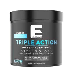 Elegance Triple Action Super Strong Hold Styling Gel EARTH 1000 ml - photo 1