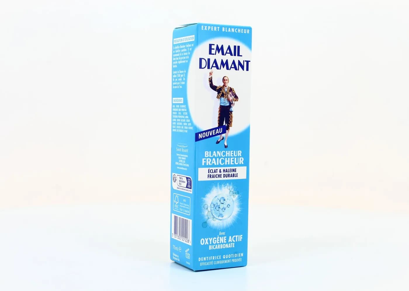 EMAIL DIAMANT DENTIFRICE BLANCHEUR FRAICHEUR 75 ML