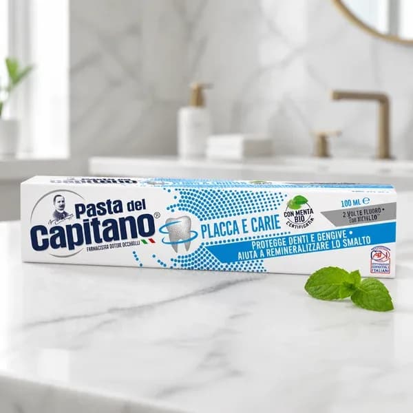 PASTA DEL CAPIATNO DENTIFRICE ADULTE PLAQUE ET CARIES 100 ML