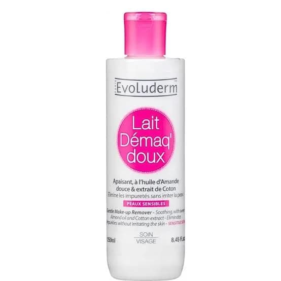 EVOLUDERM LAIT DÉMAQUILLANT HUIL D'AMANDE 250 ML