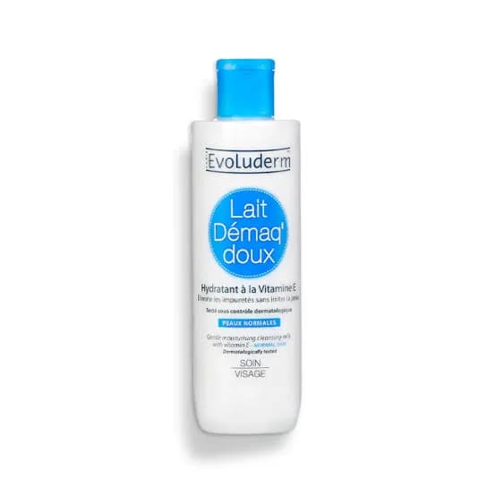 EVOLUDERM LAIT DÉMAQUILLANT VITAMINE E 250 ML