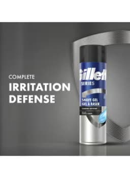 GILETTE GEL A RASER CHARCOAL 200ML - photo 2