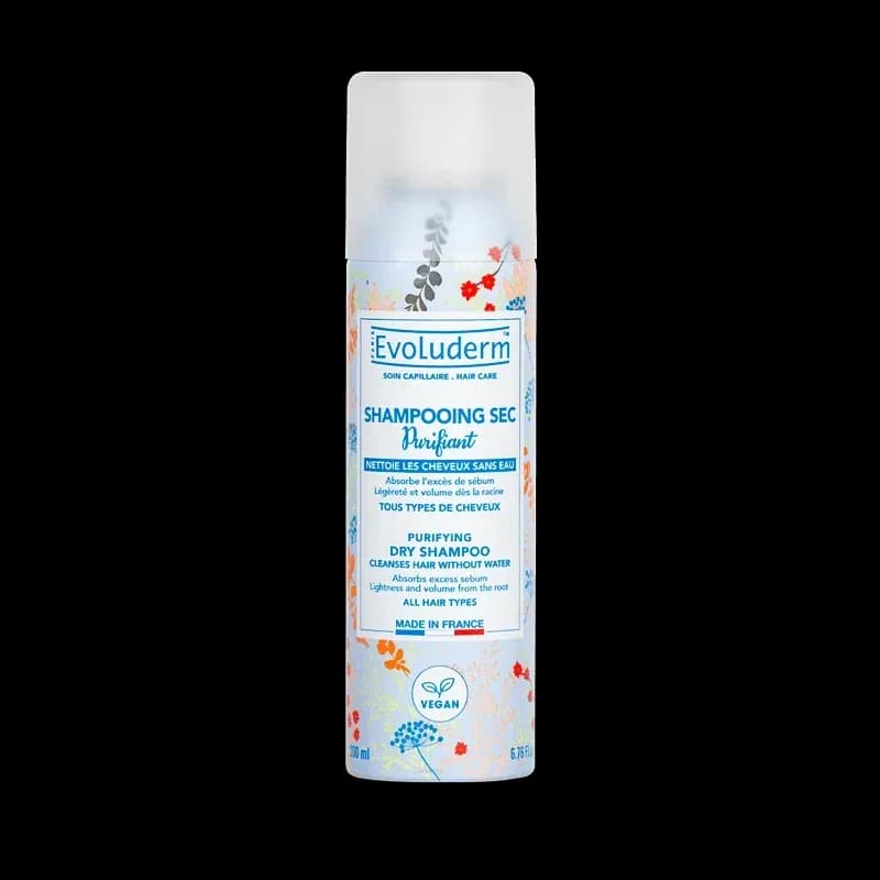 EVOLUDERM SHP SEC DRY 200 ML