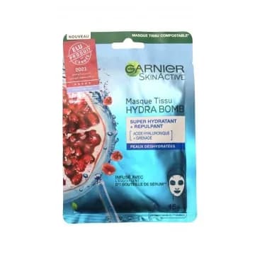 Garnier Skin Active Masque Tissu Hydra Bomb Grenade