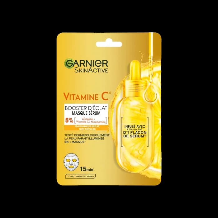 Garnier Skin Active Masque Tissu Citron Vitamine C "