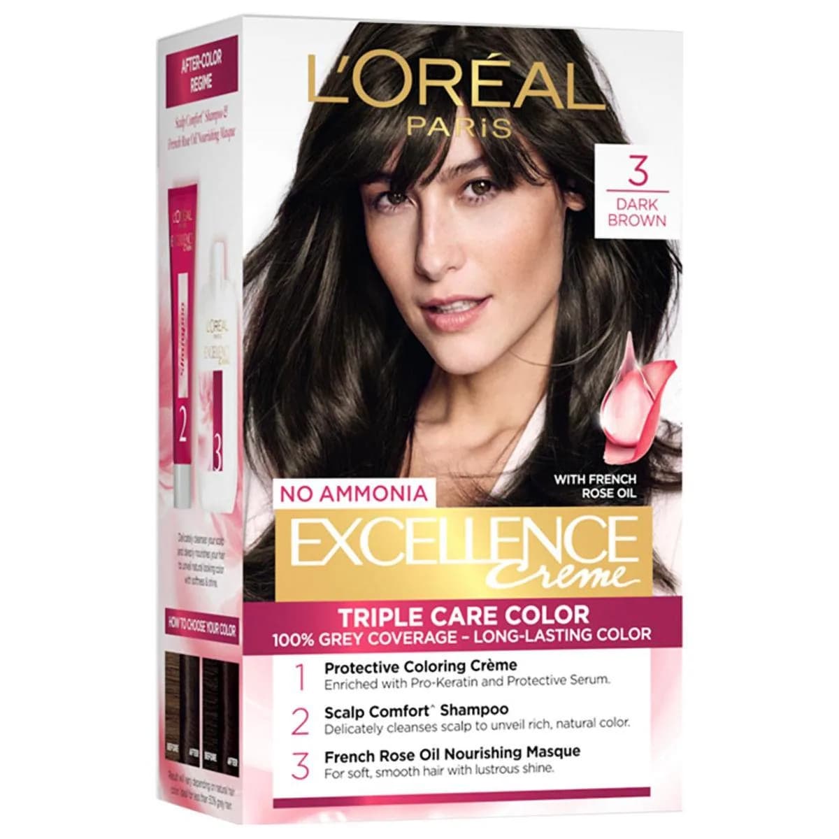 L’Oréal Excellence 3 Châtain foncé