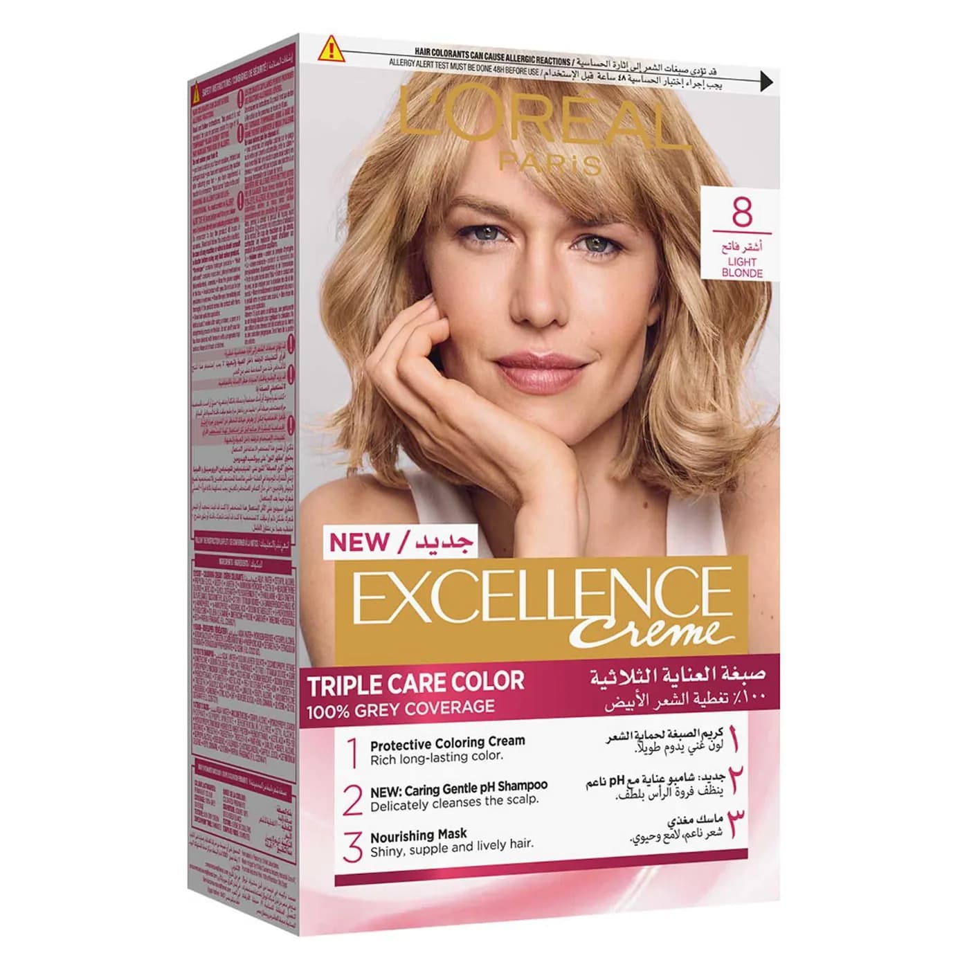 L’Oréal Excellence 8 Blond clair