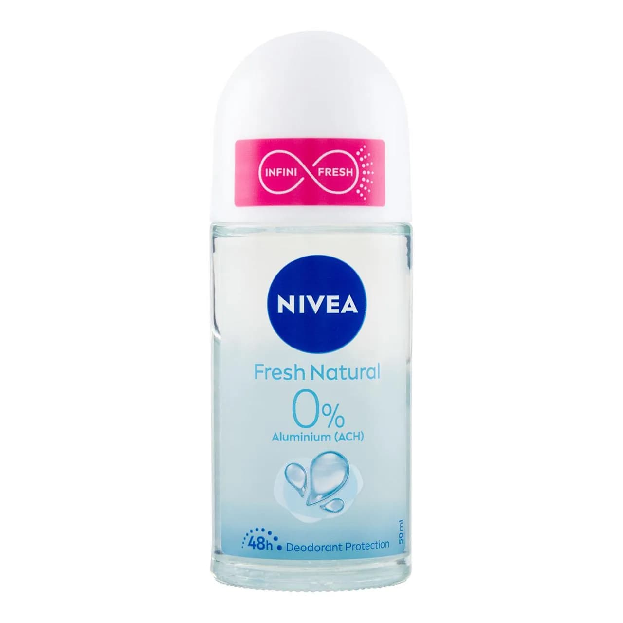 NIVEA Bille Femme Fresh Natural 0 % Aluminium 50 ml