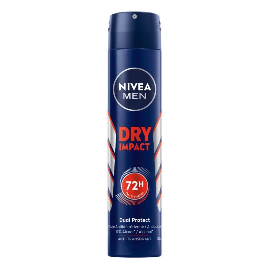 NIVEA déodorant homme DRY IMPACT 200ML