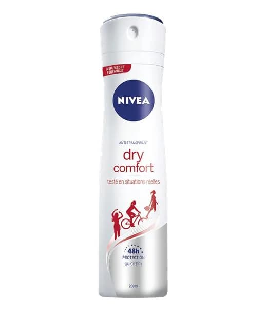 NIVEA déodorant femme DRY COMFORT 200ML