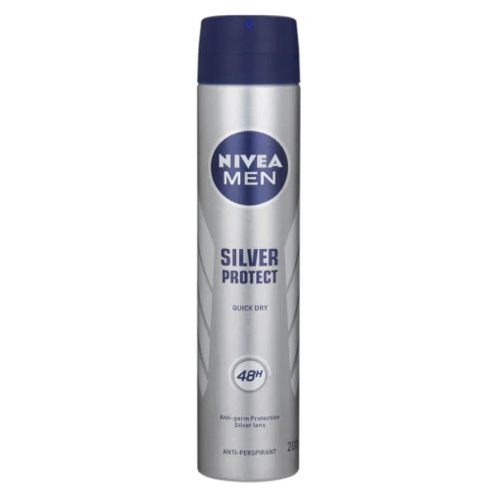 NIVEA déodorant homme SILVER PROTECT 200ML