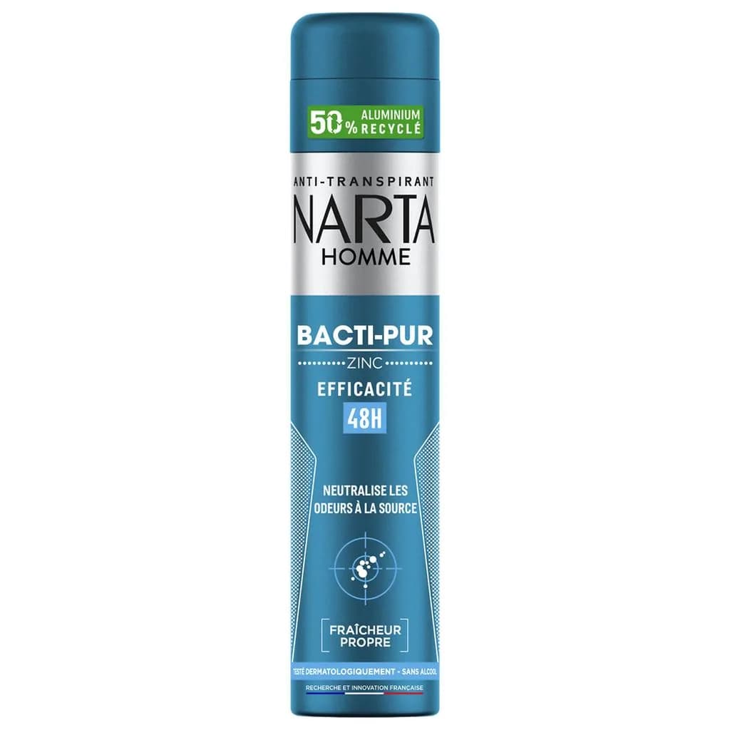 NARTA Déodorant Femme Atomi-Bactipur Zinc 200 ml