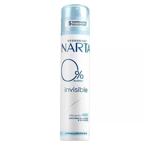 NARTA Déodorant Femme Atomi-Invisible 0% 200 ml