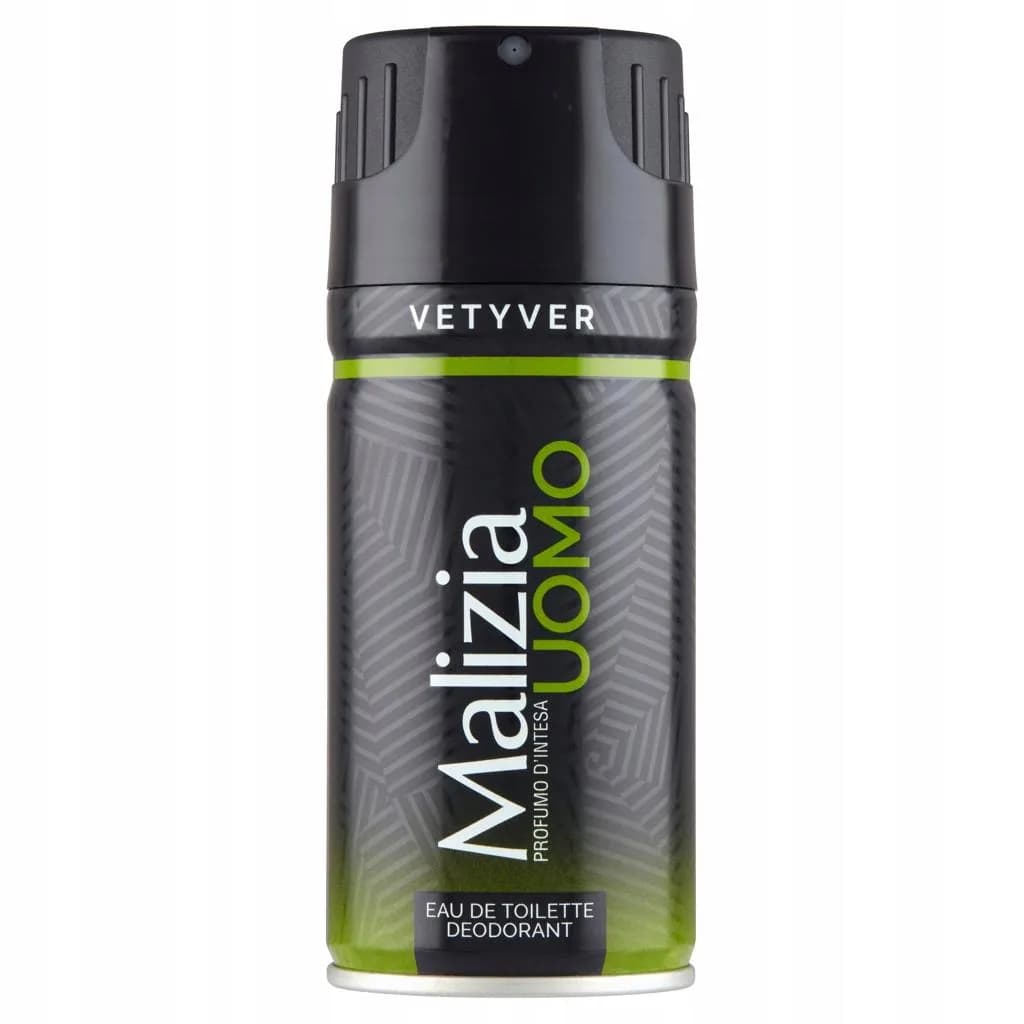 MALIZIA Déodorant Homme Vetyver 150 ml