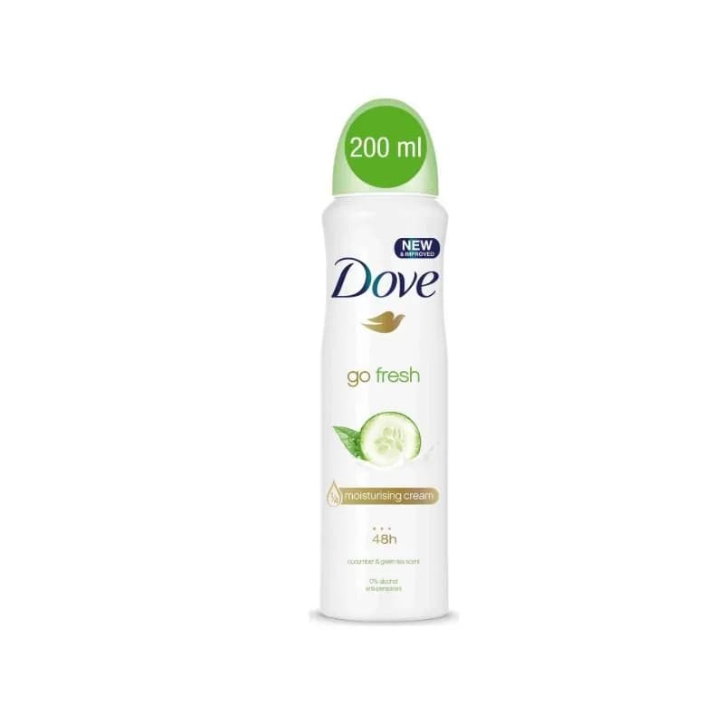 DOVE Déodorant Femme Go Fresh Cucumber Scent 200 ml