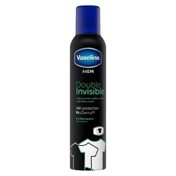 Vaseline Déodorant Homme Double Invisible 250 ml