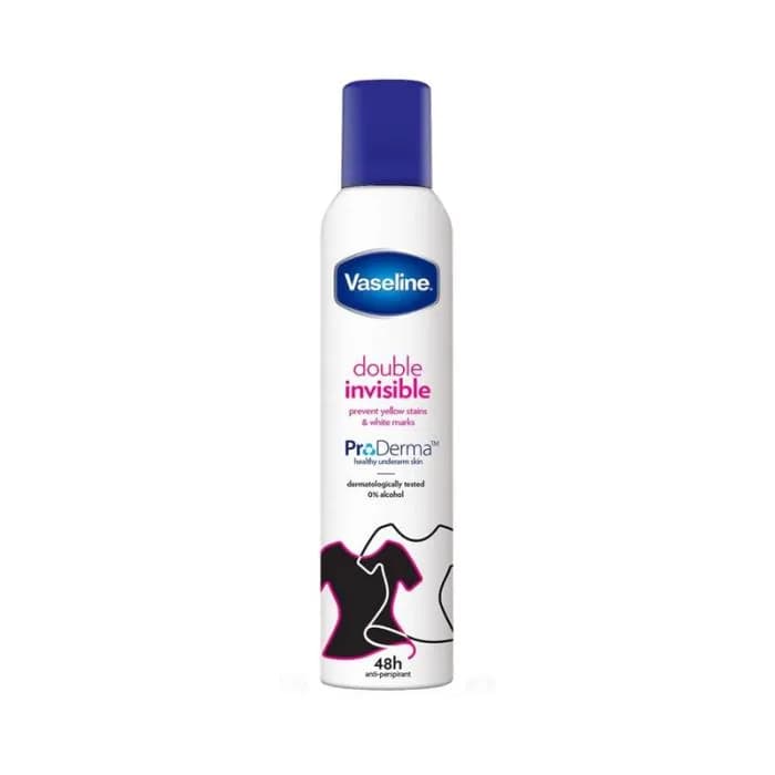 Vaseline Déodorant Femme Double Invisible 250 ml