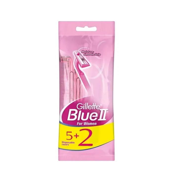 GILLETTE Rasoir Blue II pour femme 5+2
