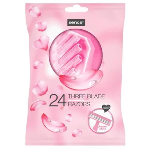 Sence Rasoirs pour femme 24 pièces