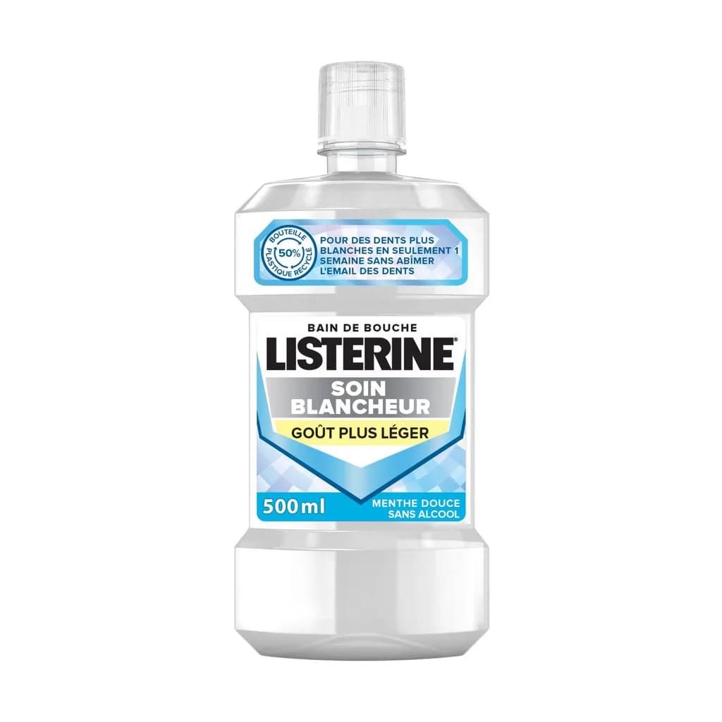 LISTERINE Blancheur Goût Plus Léger 500 ml