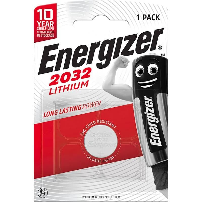 ENERGIZER CR2032 Pile bouton lithium 3 V