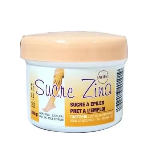 ZINA Sucre à épiler au miel 200 g