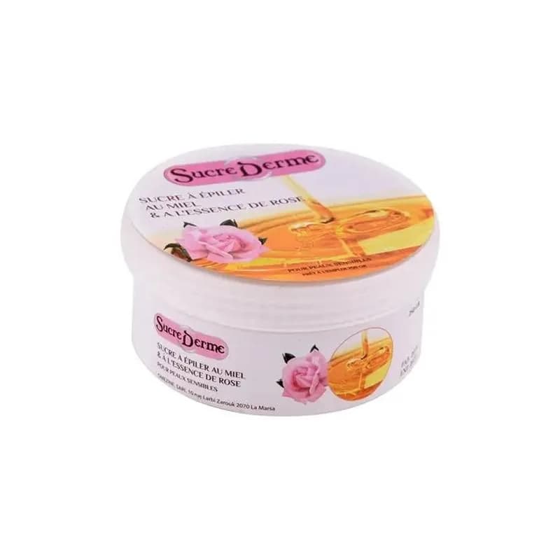 DERME Sucre à épiler à la rose 250 g
