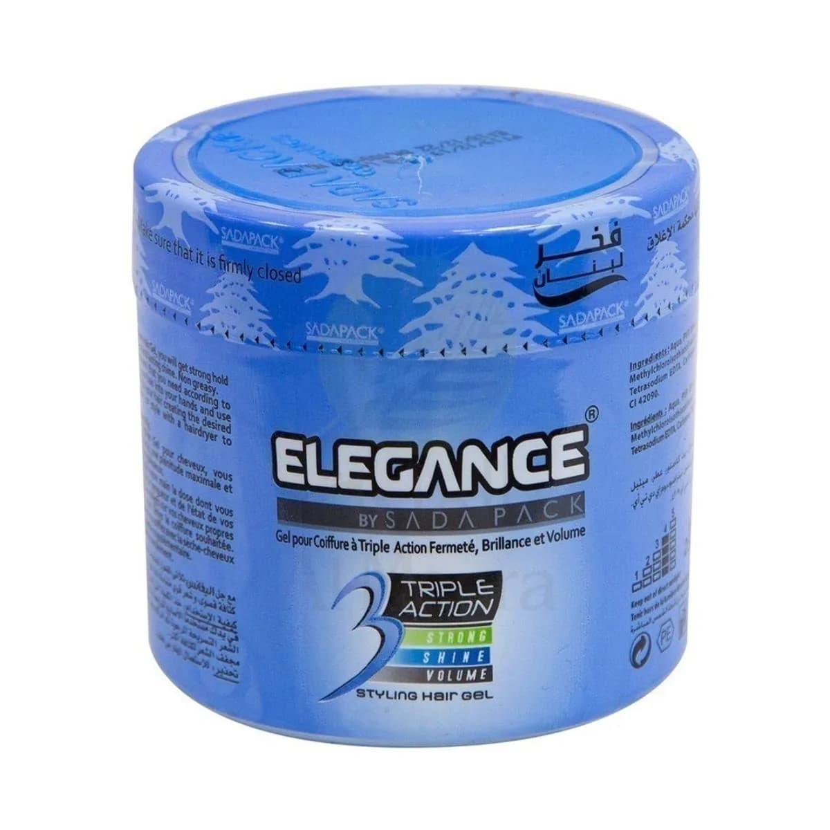 ELEGANCE Gel Cheveux bleu ciel 250 gr