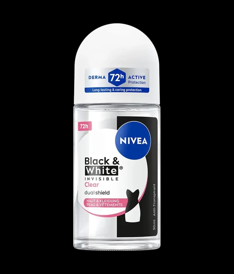NIVEA Bille Femme Invisible Black & White clear 50 ml