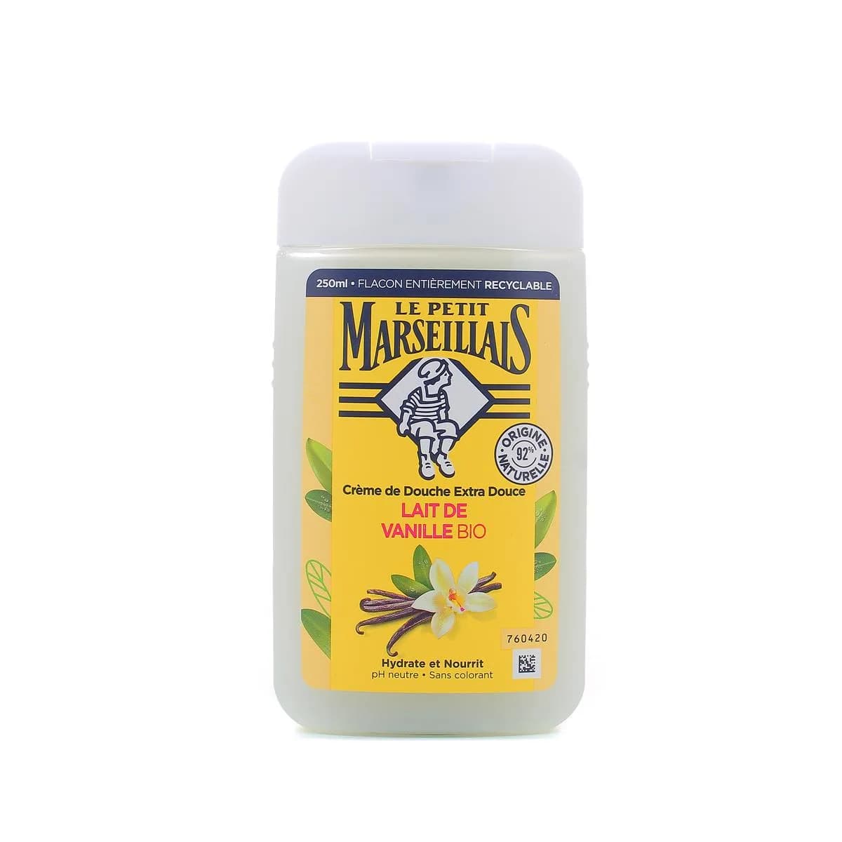 LPM créme de douche Lait de vanille 250 ML